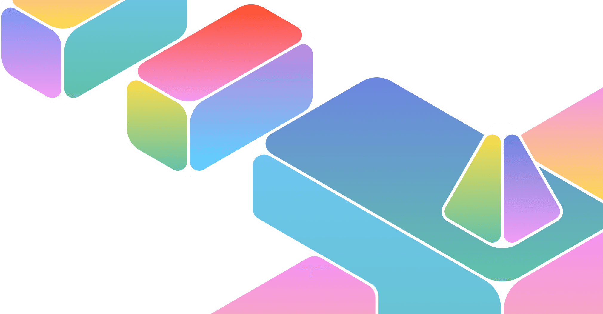 Colorful rectangles and triangles